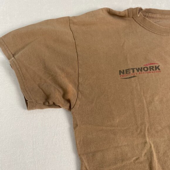 DKI Disaster Emergency Response Team Brown Distressed Bleached Discolored Tee - Picture 7 of 9